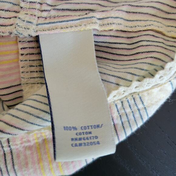 Anthropologie Odille Refracted Tank Tie Back Summer Neutrals Plus Women 14 - Picture 12 of 13